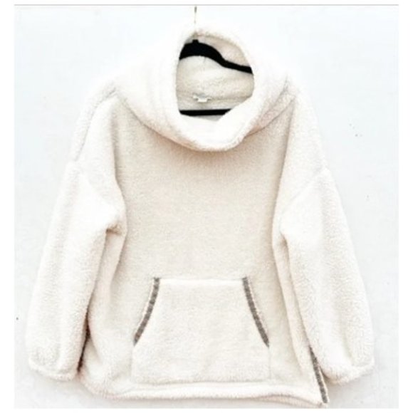 NWOT-Sundance Ivory Sasha Cozy Sweatshirt - L - Picture 2 of 6